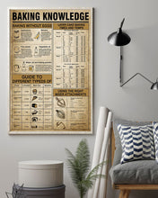 Load image into Gallery viewer, Something You Should Know About Baking Knowledge Vertical Poster
