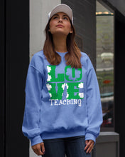 Load image into Gallery viewer, Teaching Love Clover St Patrick's Day Gift Sweatshirt
