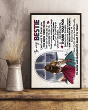 Load image into Gallery viewer, Gift For Bestie I Just Want To Thank You For Being There For Me Vertical Poster
