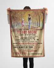 Load image into Gallery viewer, Autumn Forest Always Be Your Little Girl Daughter Gift For Mom Fleece Blanket
