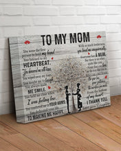 Load image into Gallery viewer, Daughter Gift For Mom When I Was Feeling Low Matte Canvas
