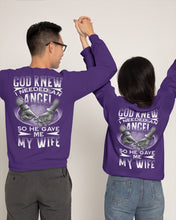 Load image into Gallery viewer, God Knew I Needed An Angel Gift For Husband Sweatshirt
