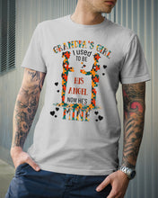 Load image into Gallery viewer, Gift For Autism Angel Grandma I Used To Be His Angel Now He's Mine Guys Tee
