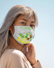 Load image into Gallery viewer, Happy St. Patrick's Day Printed Mug Drinking Squad 2021 Irish Shamrock Cloth Face Mask
