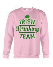 Load image into Gallery viewer, Irsih Drinking Team Green Shamrock St Patrick's Day Sweatshirt
