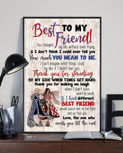 Load image into Gallery viewer, You Changed My Life Without Even Trying Gift For Bestie Vertical Poster
