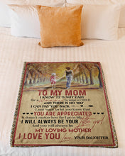 Load image into Gallery viewer, Autumn Forest Always Be Your Little Girl Daughter Gift For Mom Fleece Blanket
