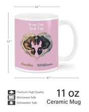 Load image into Gallery viewer, Horses From Our First Kiss Custom Name Gift For Girlfriend Mug
