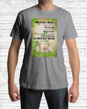 Load image into Gallery viewer, I'll Always Be By Your Side Labrador Clover St Patrick's Day Gift Guys Tee
