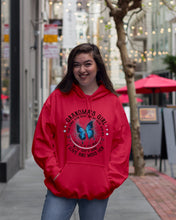 Load image into Gallery viewer, Blue Butterfly Gift For Angel Grandma Your Wings Were Ready Hoodie
