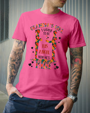 Load image into Gallery viewer, Gift For Autism Angel Grandma I Used To Be His Angel Now He's Mine Guys Tee
