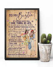 Load image into Gallery viewer, Lovely Girls Gift For Bestie How Special You Are To Me Vertical Poster
