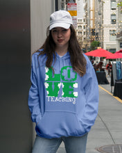 Load image into Gallery viewer, Teaching Love Clover St Patrick's Day Gift Hoodie
