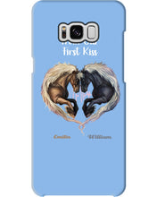 Load image into Gallery viewer, Horses From Our First Kiss Custom Name Gift For Girlfriend Phone case
