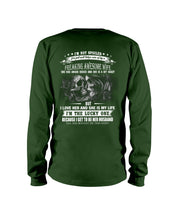Load image into Gallery viewer, Amazing Gift For Husband She Love Me So Much Skull Unisex Long Sleeve
