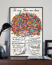 Load image into Gallery viewer, Colorful Tree The Love Of Her Life Mom Gift For Son Vertical Poster
