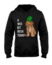 Load image into Gallery viewer, Cavapoo Irish Today Green St. Patrick's Day Printed Mug Hoodie
