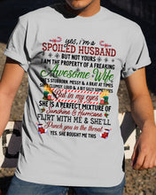 Load image into Gallery viewer, Perfect Gift For Husband Christmas Punch You In The Threat Guys Tee

