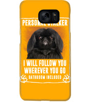 Load image into Gallery viewer, Black Pekingese Personal Stalker St. Patrick's Day Printed Mug Phone case
