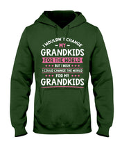 Load image into Gallery viewer, I Could Change The World For My Grandkids Hoodie
