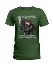 Load image into Gallery viewer, Nacido En Agosto Tome Una Pruera De Ad Birthday Gift Ladies Tee
