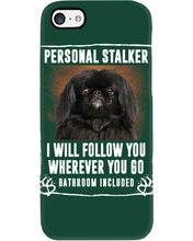 Load image into Gallery viewer, Black Pekingese Personal Stalker St. Patrick's Day Printed Mug Phone case
