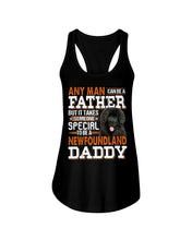 Load image into Gallery viewer, Someone Special To Be A Newfoundland Daddy Gift For Dog Lovers Ladies Flowy Tank

