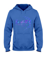 Load image into Gallery viewer, Be Still And Know That I Am God Purple Dragonfly Hoodie
