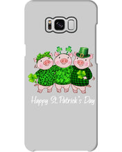Load image into Gallery viewer, Pig Wear Plaid Shirt And Top Hat St Patrick's Day Gift Phone case
