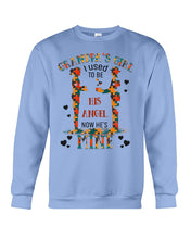Load image into Gallery viewer, Gift For Autism Angel Grandma I Used To Be His Angel Now He's Mine Sweatshirt
