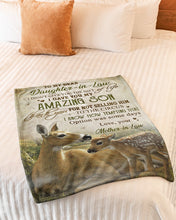 Load image into Gallery viewer, Elk Thank For Not Selling Him To The Circus Mother Gift For Daughter In Law Fleece Blanket
