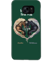 Load image into Gallery viewer, Horses From Our First Kiss Custom Name Gift For Girlfriend Phone case
