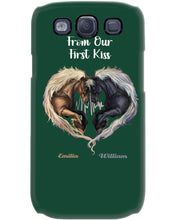 Load image into Gallery viewer, Horses From Our First Kiss Custom Name Gift For Girlfriend Phone case
