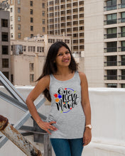 Load image into Gallery viewer, Autism One Lucky Mama Meaningful Gift For Autism Mom Ladies Flowy Tank
