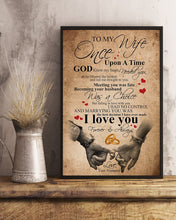 Load image into Gallery viewer, God Knew My Heart Needed You Gift For Wife Vertical Poster
