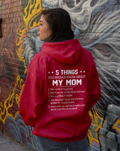 Load image into Gallery viewer, Five Things You Should Know About Mom Hoodie
