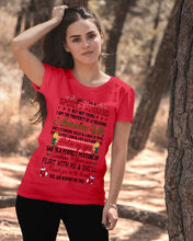Load image into Gallery viewer, Perfect Gift For Husband Christmas Punch You In The Threat Ladies Tee
