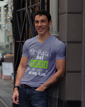 Load image into Gallery viewer, The One Where We Drank Alone St Patrick's Day Gift Guys V-Neck
