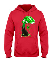 Load image into Gallery viewer, Standard Poodle Patrick Balloons St. Patrick's Day Color Changing Mug Hoodie
