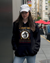 Load image into Gallery viewer, Birthday Gift For August Girl The Soul Of A Witch Hoodie
