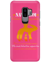 Load image into Gallery viewer, Son Gift For Navy Mom Behind Every Strong Soldier Phone case
