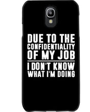 Load image into Gallery viewer, I Don't Know What I'm Doing Black And White Printed Mug Phone case
