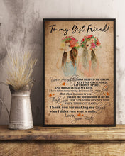 Load image into Gallery viewer, When I Didn't Even Want To Smile Gift For Best Friend Vertical Poster
