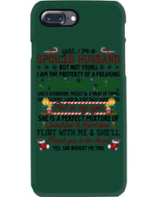 Load image into Gallery viewer, Perfect Gift For Husband Christmas Punch You In The Threat Phone case
