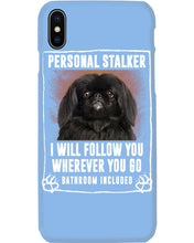 Load image into Gallery viewer, Black Pekingese Personal Stalker St. Patrick's Day Printed Mug Phone case

