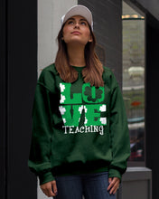 Load image into Gallery viewer, Teaching Love Clover St Patrick's Day Gift Sweatshirt
