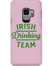 Load image into Gallery viewer, Irsih Drinking Team Green Shamrock St Patrick's Day Phone case

