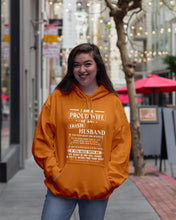 Load image into Gallery viewer, I Am A Proud Wife Of An Irish Husband Gift For Family Hoodie
