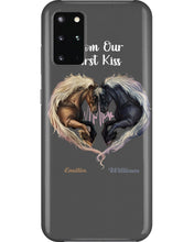 Load image into Gallery viewer, Horses From Our First Kiss Custom Name Gift For Girlfriend Phone case
