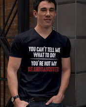 Load image into Gallery viewer, You Can't Tell Me What To Do You're Not My Granddaughter Guys V-Neck
